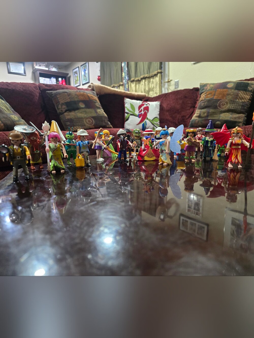 Playmobil Assorted Mini Figure Lot - Multicolor 22 Pieces